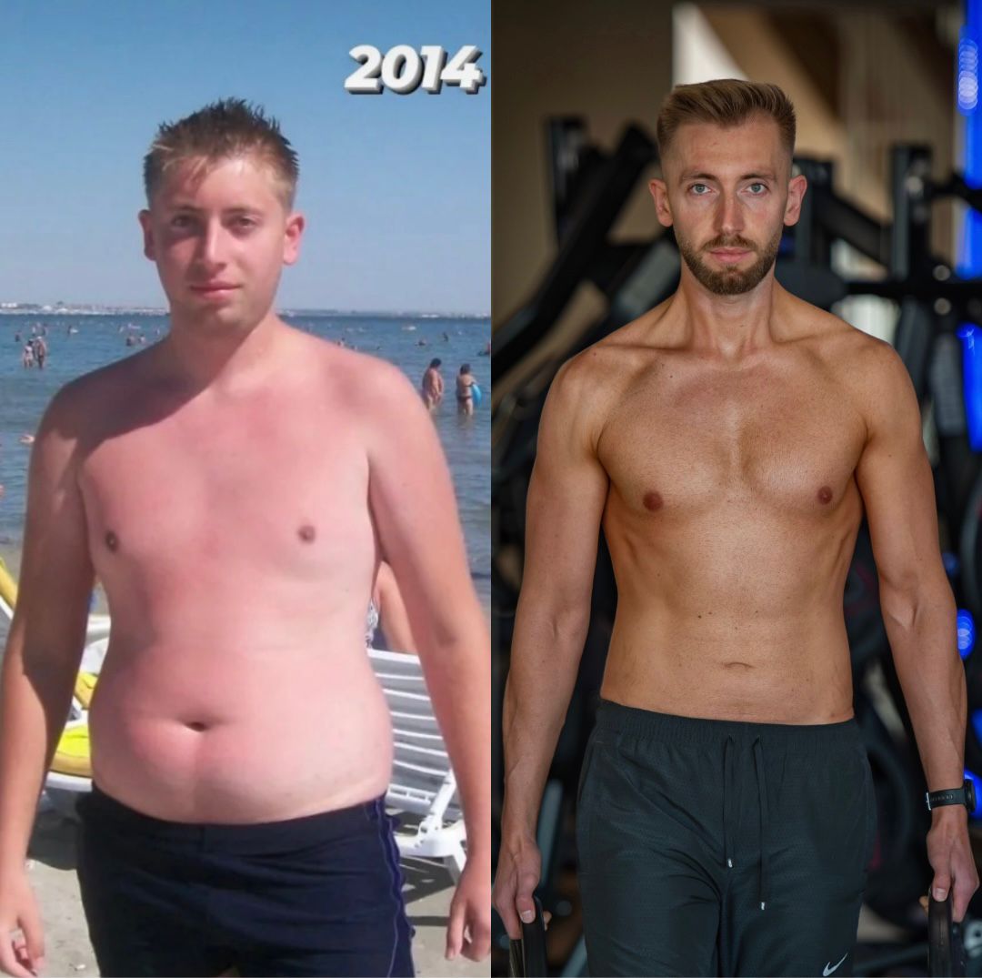 Transformarea lui Ionuț Petresc înainte și după